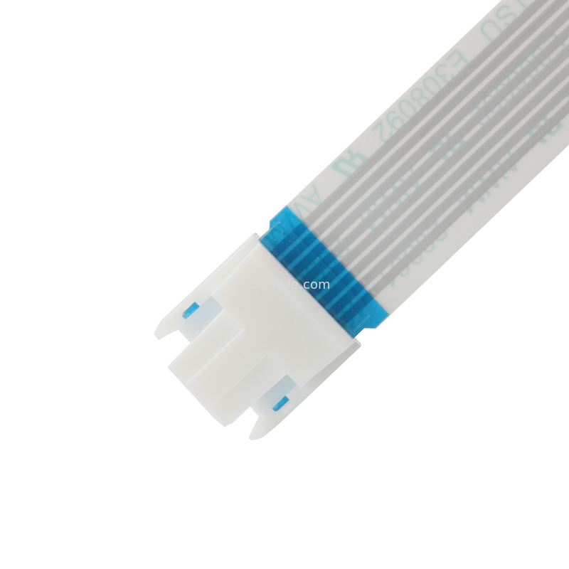ROHS FFP / FPC 6Pin Màu trắng IS100-L08T-C46-C đến HS100-L08N-N62 Đen Pitch 1.0mm OEM / ODM