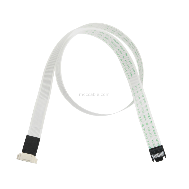 FFC/FPC IS100-L08T-C46-C Đen sang HS100-L08N-N62 Đen Cáp mở rộng FFC LED
