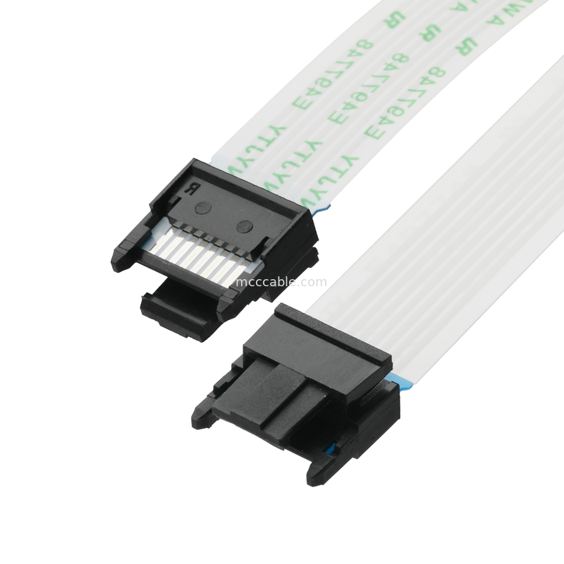 FFC/FPC IS100-L08T-C46-C Đen sang HS100-L08N-N62 Đen Cáp mở rộng FFC LED