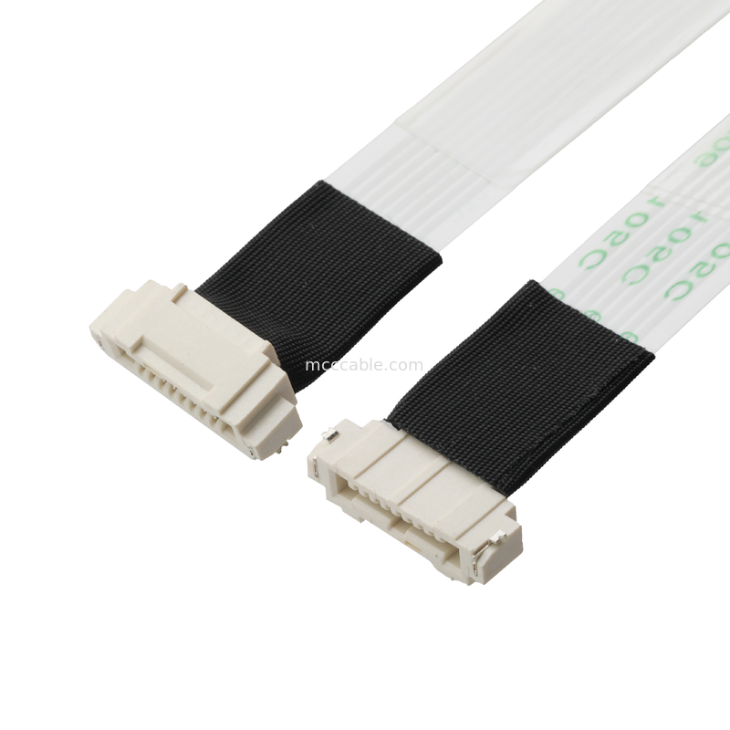 FFC/FPC IS100-L08T-C46-C Đen sang HS100-L08N-N62 Đen Cáp mở rộng FFC LED