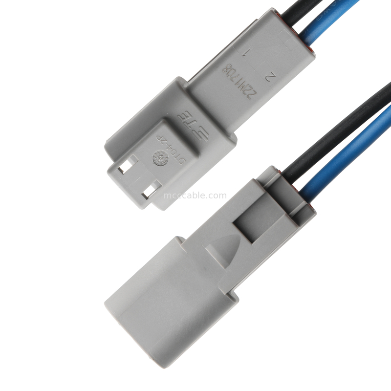 MOLEX Connector 1716920202 Megg-Fit Plug Housing pitch 5.7mm 1 * 2P đến TE Plug DT04-2P và KT RVL2-4 OEM / ODM