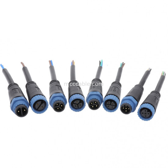 M15 Công nghiệp 2, 3 pin kết nối tròn M15 Lò kiểu kết hợp kết nối chống nước IP67