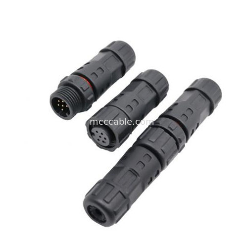 5 pin 78mini Nữ Đầu nối tròn Nữ Cố định Vít FKM Vòng đệm có thể Lắp ráp