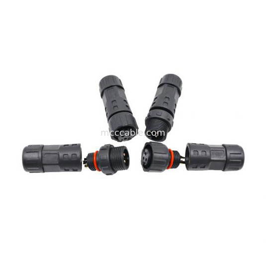 Nhà máy Mini M12 8Pin chống nước vòng kết nối cáp cắm công nghiệp IP67 mức độ bảo vệ chống nước nam / nữ