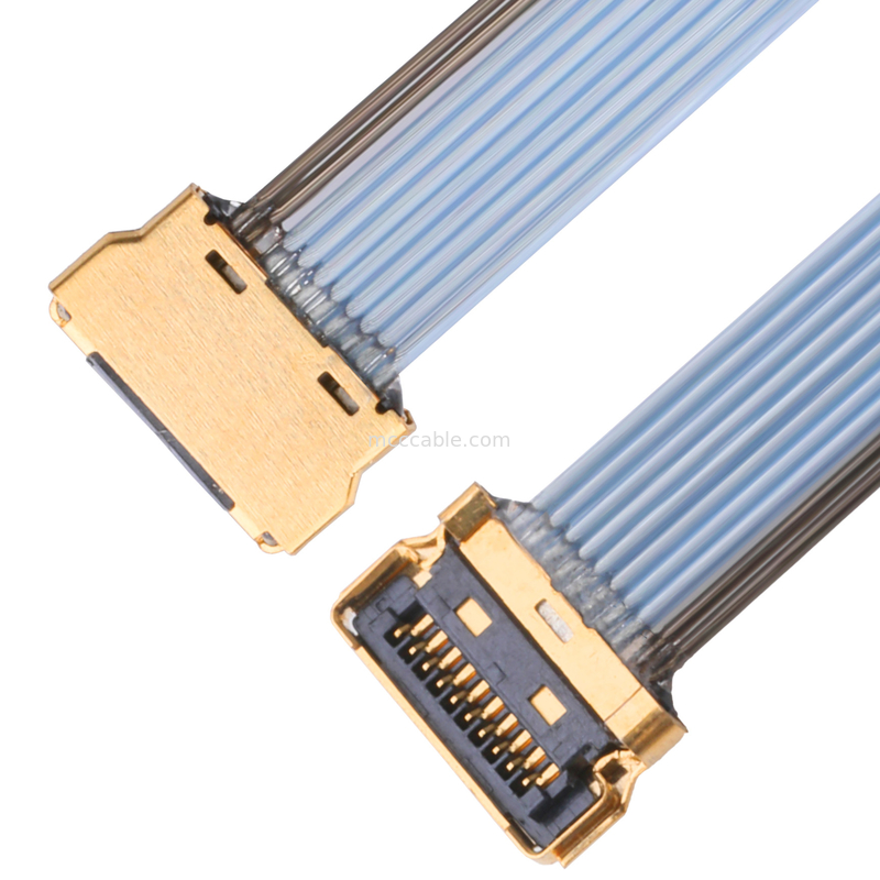 LVDS CABLE 10P 0.35mm Pitch 20857-010T-01 CABLE ASSEMBLY FOR WIRE PLUG micro coaxial cable