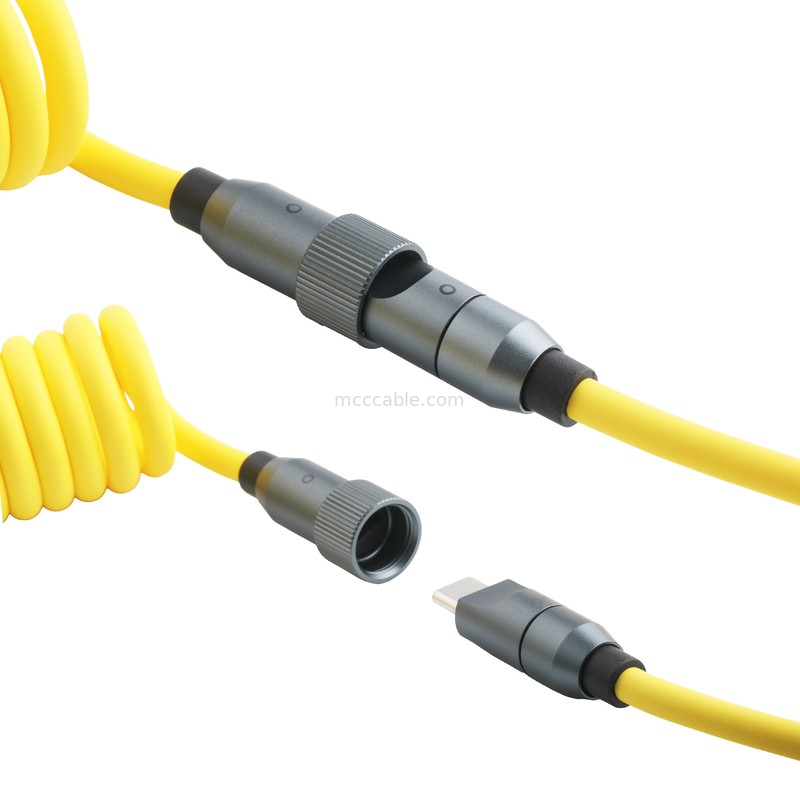 Micro Coaxial USB 4.0 thunderbolt 4 cáp với 240W sạc và chuyển dữ liệu nhanh như chớp 40Gbps
