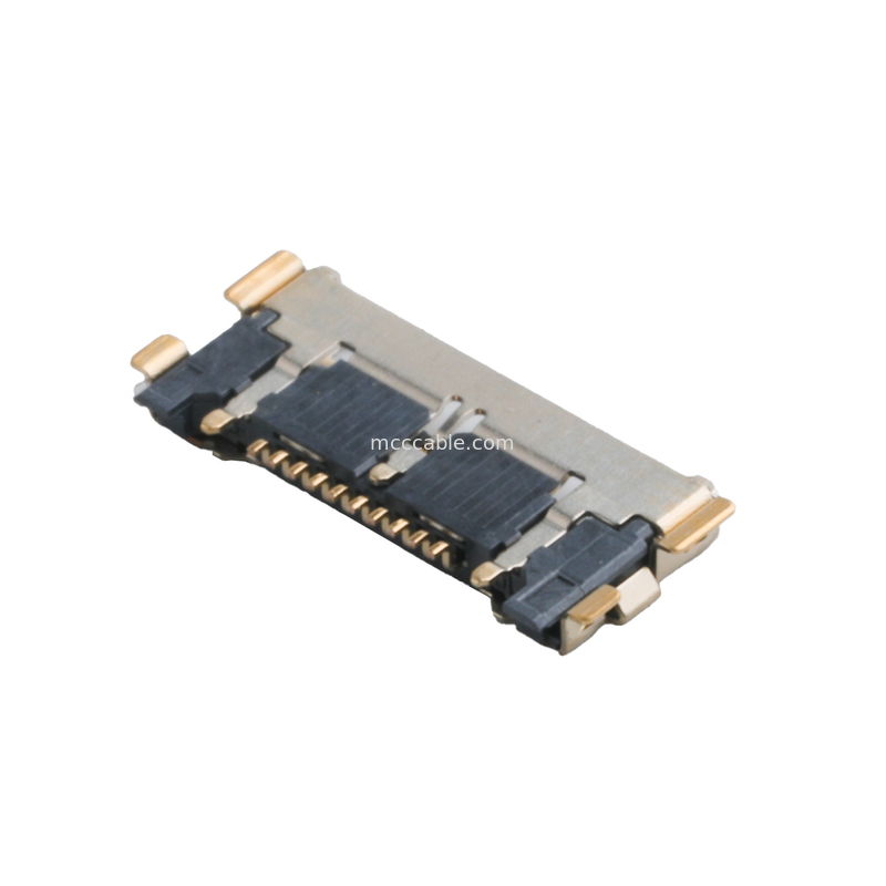 20633 Series 20Gbps/ Lane 20525-210E-02 Micro Coaxial Connector 0.4mm Pitch Plate cuối ghế