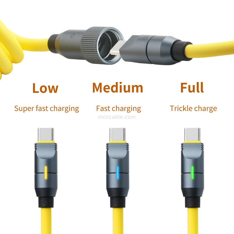 Micro Coaxial USB 4.0 thunderbolt 4 cáp với 240W sạc và chuyển dữ liệu nhanh như chớp 40Gbps