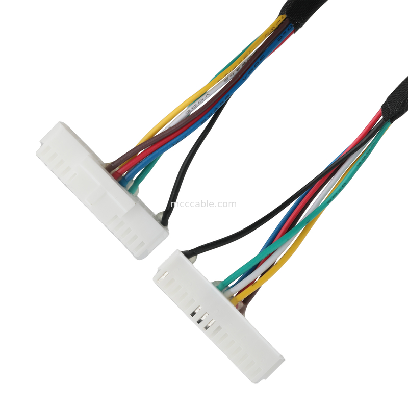 LVDS CABLE LHE PHSD 30P Picth 2.0mm đến A2545 20P Picth 2.54mm WIRE UL1007 24AWG COLOR SEE PIN-OUT OEM / ODM
