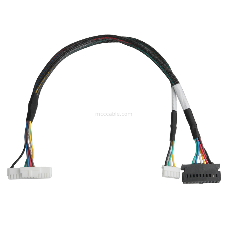 LVDS CABLE LHE PHSD 30P Picth 2.0mm đến A2545 20P Picth 2.54mm WIRE UL1007 24AWG COLOR SEE PIN-OUT OEM / ODM