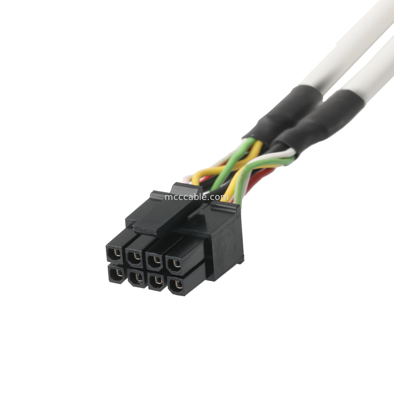 LVDS CABLE adapter DB-15P FEMALE đến HSG 43025-0800 8P và 691352710003 3P Green terminal nam Cáp kết nối OEM / ODM