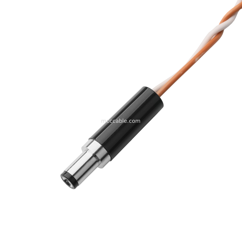 Cáp âm thanh HSG 209209-0002 MX3.0mm pitch 2P đến DC PP3-002A PLUG 5.5 * 2.1mm OEM / ODM