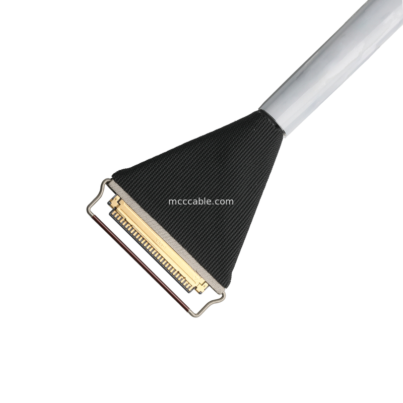 Micro Coaxial 20453-230T đến DF14-30P và JST EH-7P 30P Bộ cáp 0.5mm Pitch OEM / ODM