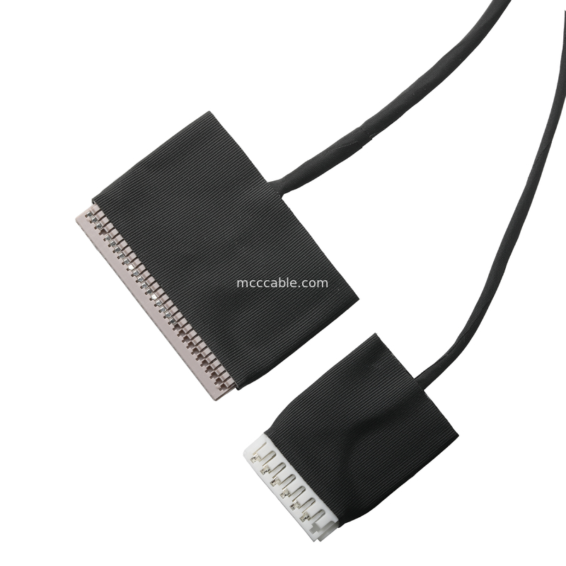 Micro Coaxial 20453-230T đến DF14-30P và JST EH-7P 30P Bộ cáp 0.5mm Pitch OEM / ODM
