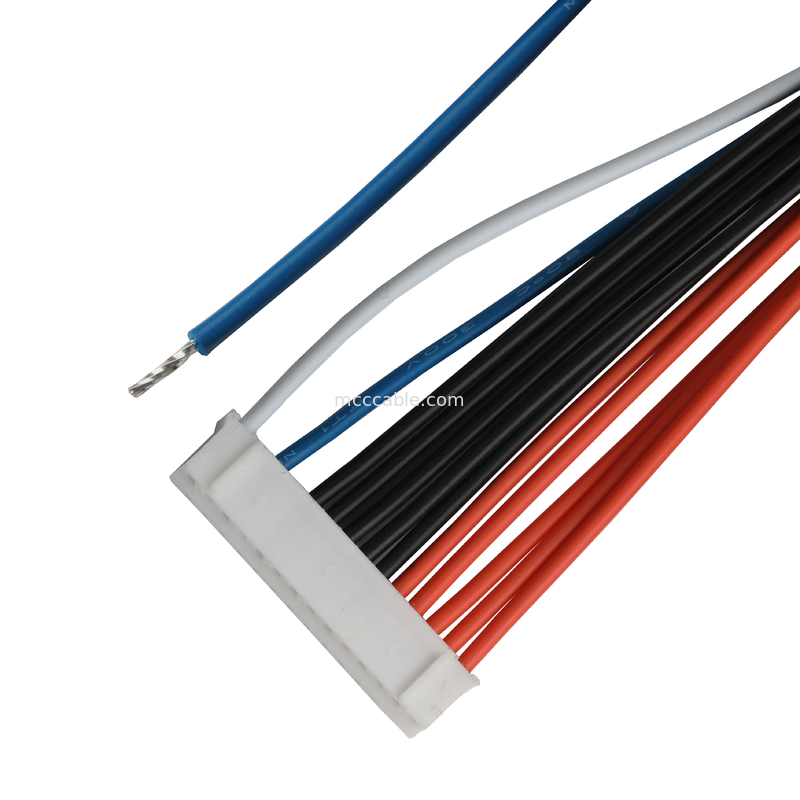 Bộ ghép cáp tùy chỉnh JST PHR-14P đến SVM1.25-4 và JST PH-6P Connector Pitch 2.0mm Cable OEM / ODM