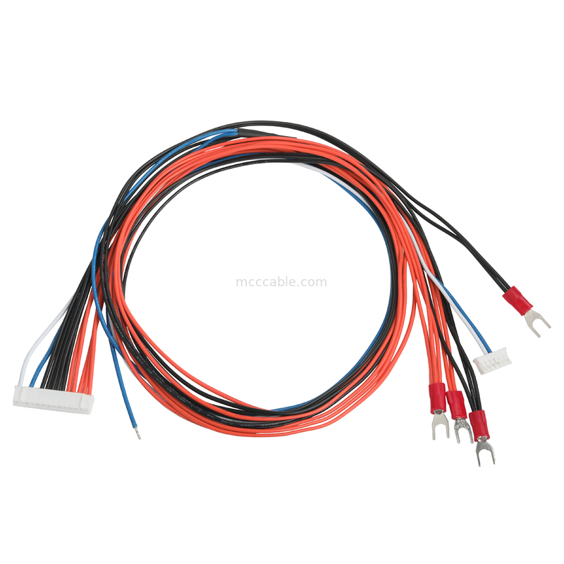 Bộ ghép cáp tùy chỉnh JST PHR-14P đến SVM1.25-4 và JST PH-6P Connector Pitch 2.0mm Cable OEM / ODM