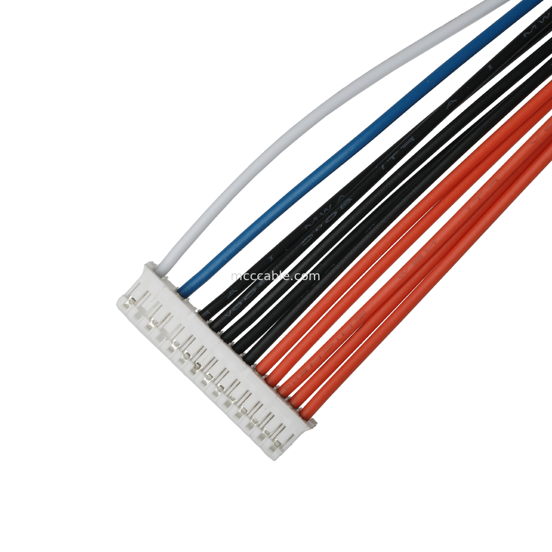 Bộ ghép cáp tùy chỉnh JST PHR-14P đến SVM1.25-4 và JST PH-6P Connector Pitch 2.0mm Cable OEM / ODM