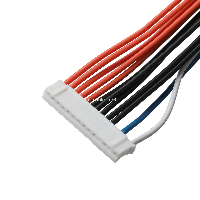 Bộ ghép cáp tùy chỉnh JST PHR-14P đến SVM1.25-4 và JST PH-6P Connector Pitch 2.0mm Cable OEM / ODM
