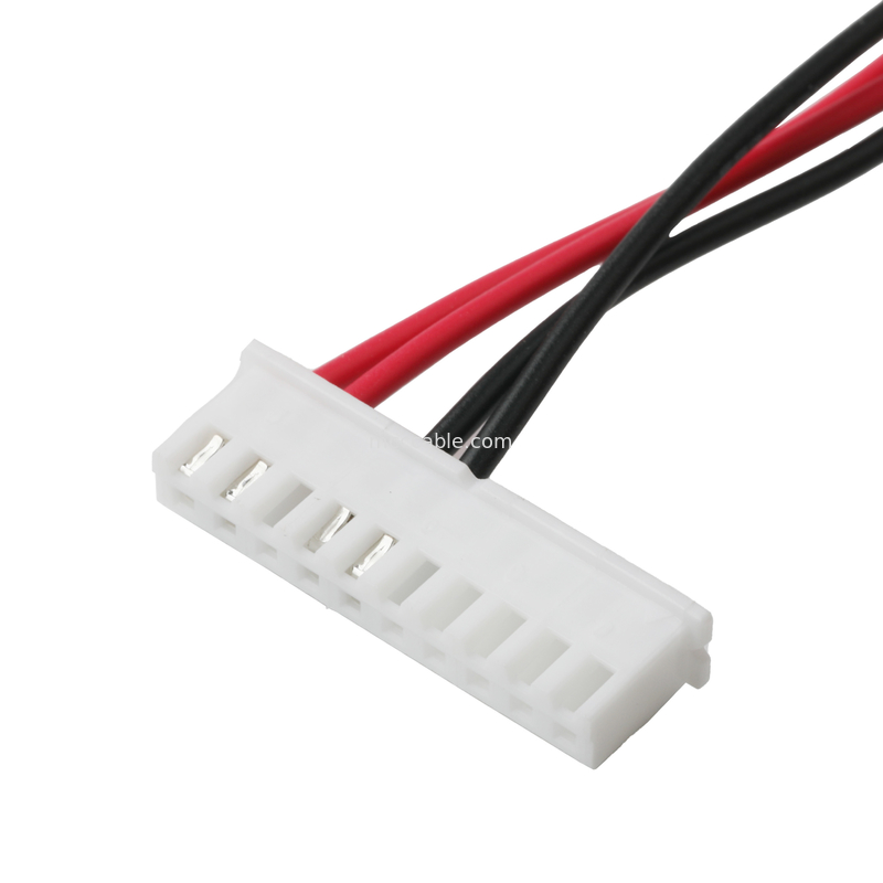 Bộ kết nối dây Custom Cable Assembly XH-10P đến SVM1.25-4 Và SVS5.5-4P Connector Pitch 2.0mm Cable OEM / ODM