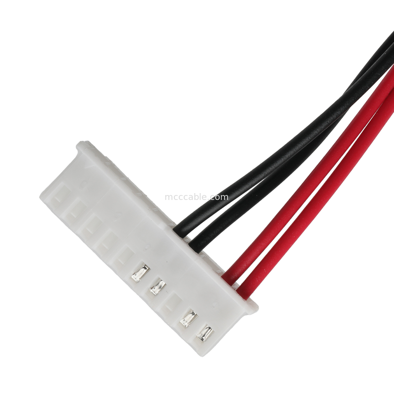 Bộ kết nối dây Custom Cable Assembly XH-10P đến SVM1.25-4 Và SVS5.5-4P Connector Pitch 2.0mm Cable OEM / ODM