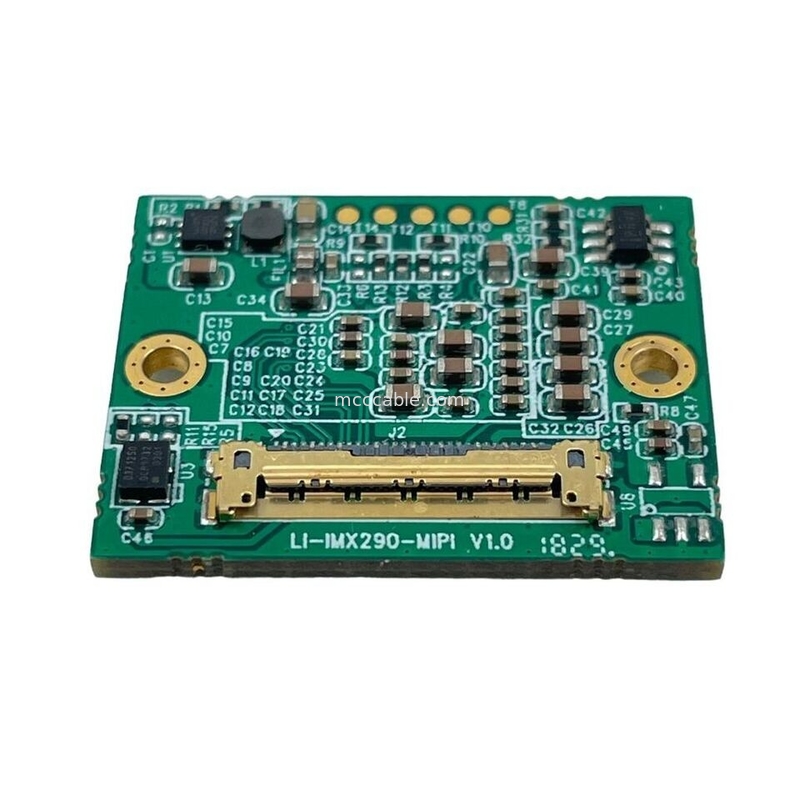 Máy ảnh công nghiệp Bảng máy bay không người lái LI-IMX290-MIPI 20525-030E-02 Bộ kết nối đồng trục vi mô 20Gbps / Lane