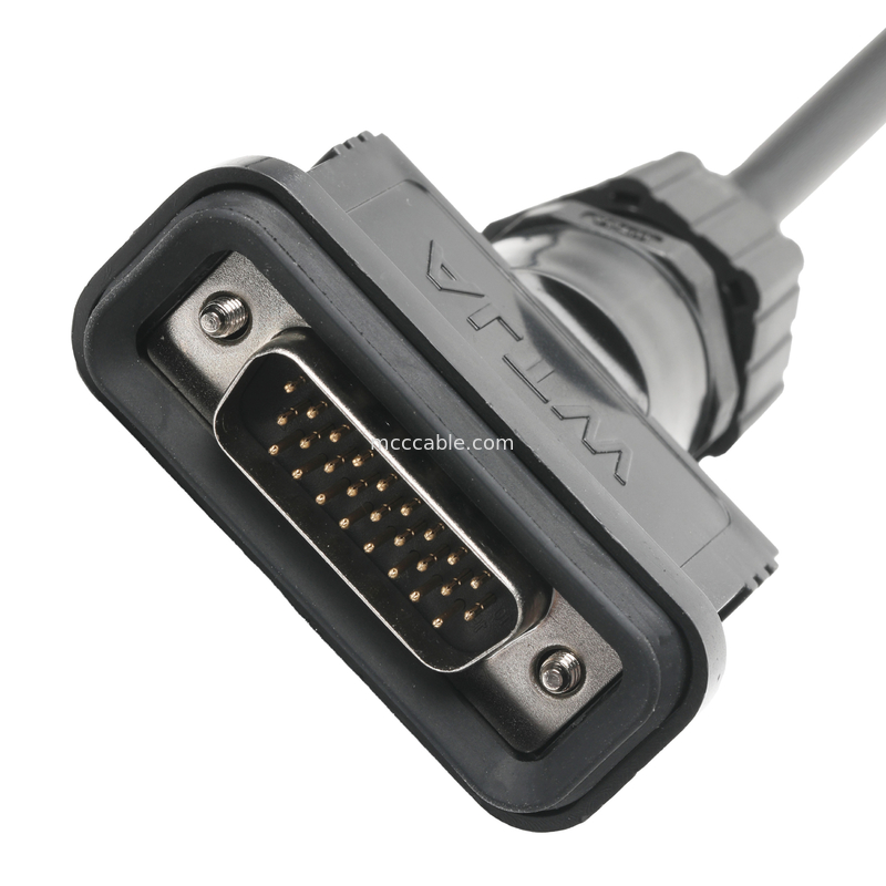 Bộ sưu tập cáp LVDS ROHS HDB-26BMMA-SL7001 Nam đến HDB-26BFFA-SL7001 nữ Độ dài tùy chỉnh OEM / ODM