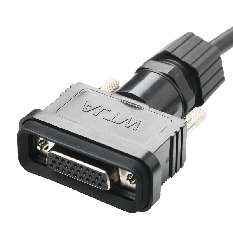 Bộ sưu tập cáp LVDS ROHS HDB-26BMMA-SL7001 Nam đến HDB-26BFFA-SL7001 nữ Độ dài tùy chỉnh OEM / ODM
