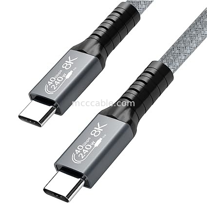usb c thunderbolt usb 4 đến usb c usb 4 Chuyến truyền tốc độ cao thunderbolt 4 giao diện giao thức cáp OEM / ODM