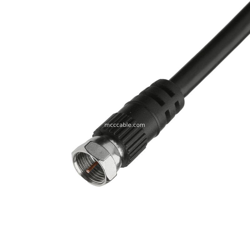 Các kết nối cáp đồng trục RF RG-59 Kết nối hai đầu ăng ten nhận tín hiệu / wifi