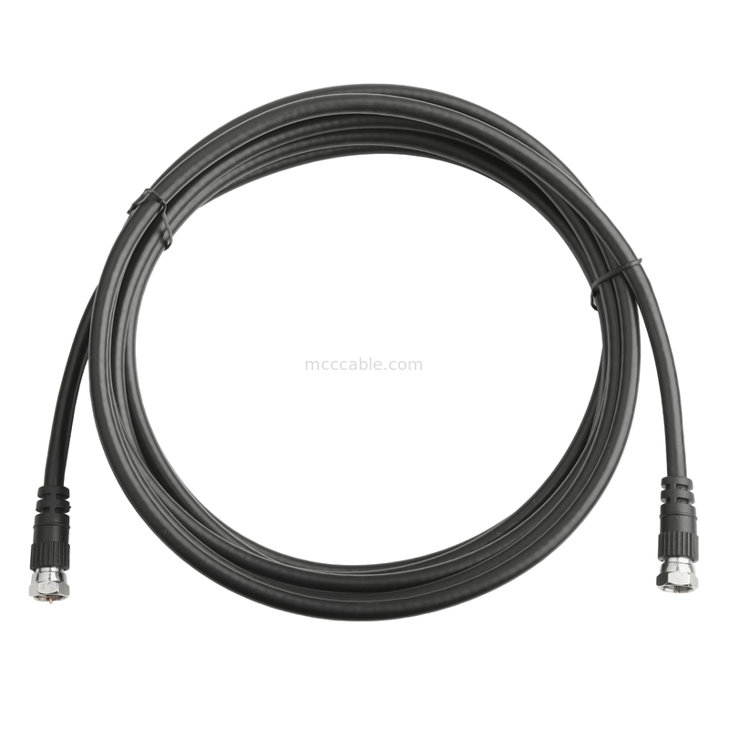 Các kết nối cáp đồng trục RF RG-59 Kết nối hai đầu ăng ten nhận tín hiệu / wifi