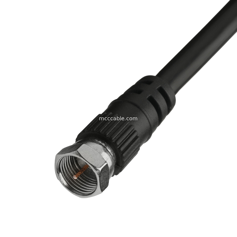 Các kết nối cáp đồng trục RF RG-59 Kết nối hai đầu ăng ten nhận tín hiệu / wifi