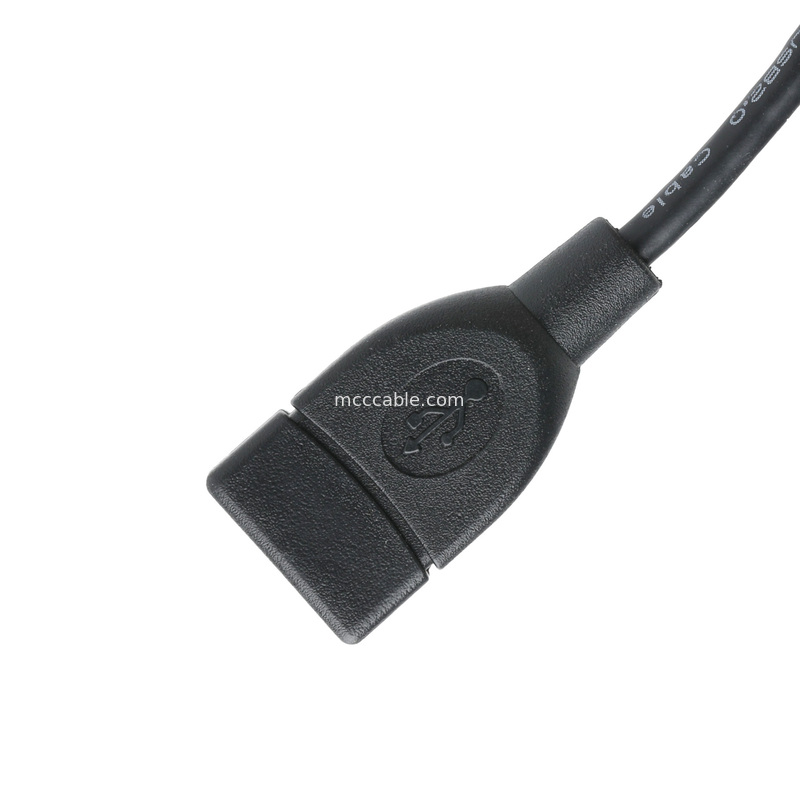 Bộ cáp USB cho IC7 USB-A 2.0 hộp chứa đến Molex 51021-0400 RM 1.25mm 4Pin External Expansion Adapter