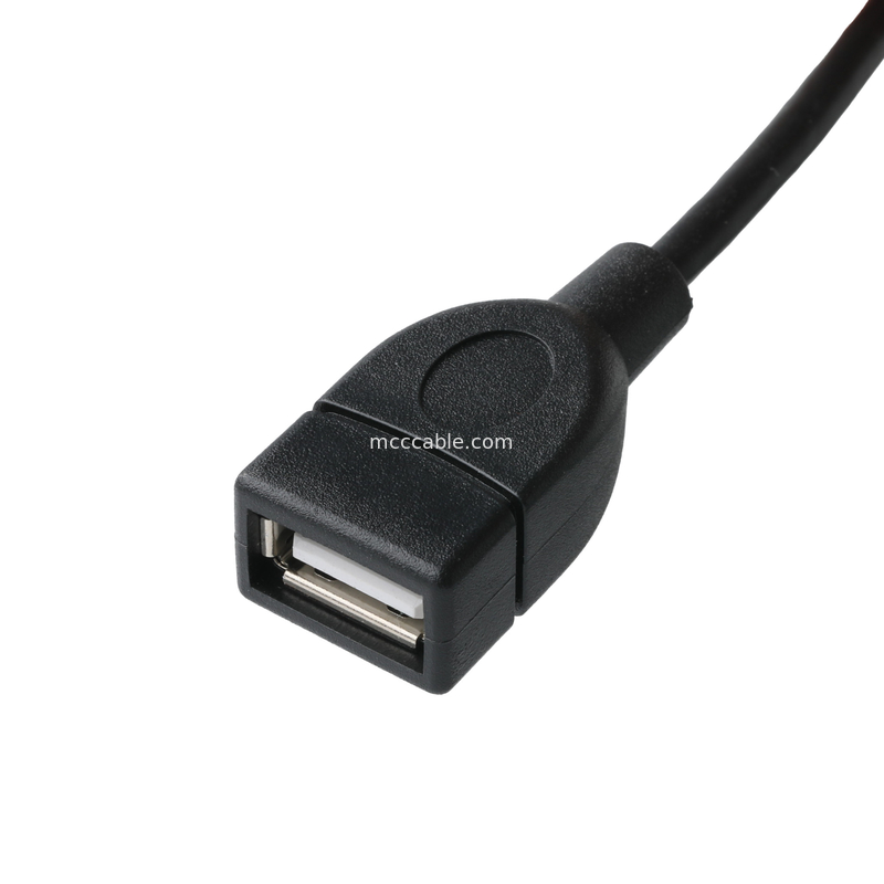 Bộ cáp USB cho IC7 USB-A 2.0 hộp chứa đến Molex 51021-0400 RM 1.25mm 4Pin External Expansion Adapter