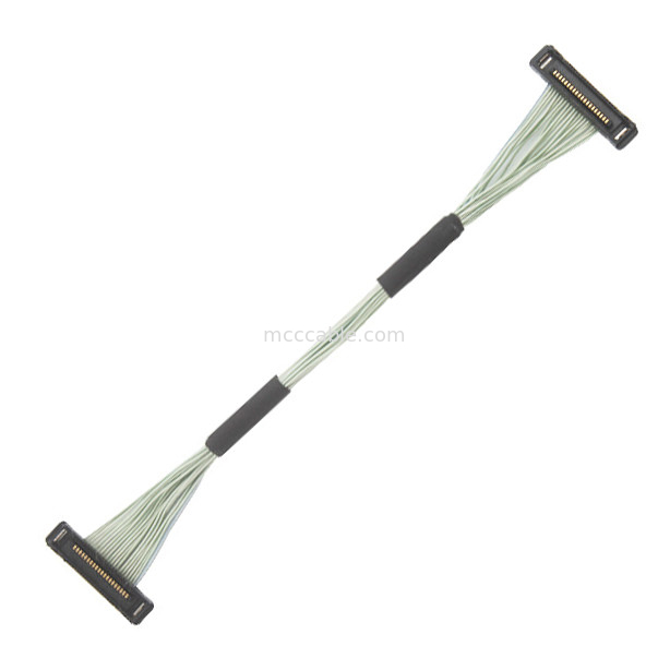 0.4mm Pitch 20380-R20T-06 Micro Coaxial Cable lvds cáp kết nối 20P 0.4mm pitch
