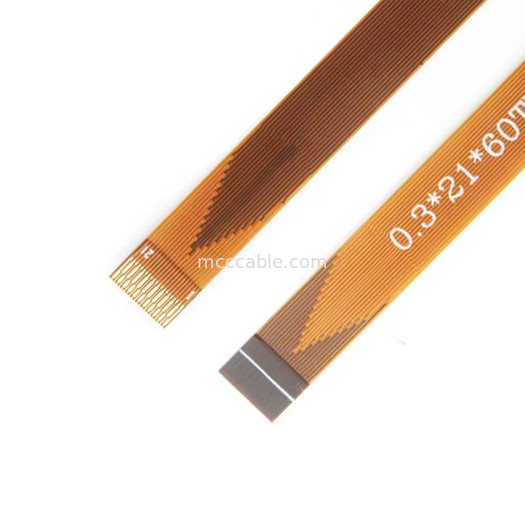 Cáp FFC FPC 21 chân, Cáp phẳng linh hoạt FPC Đầu nối màn hình Pitch lvds 0,3mm