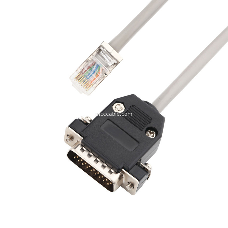 Cáp gắn bảng điều khiển Cáp mạng H-DB 26P RJ45 8pin Cáp tốc độ cao samtec
