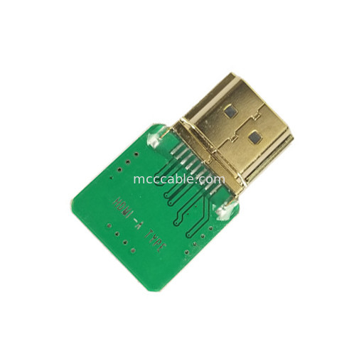 Bộ điều hợp kết nối 20525-020E-02 Để loại Hdmi Cable Adapter Hdmi Straight Head Hdmi-A pitch 0.4mm