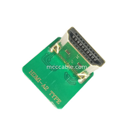 HDMI đầu khuỷu tay HDMI-A2 90 độ lên đến  ®-VS 20454-220-02 20455 20453