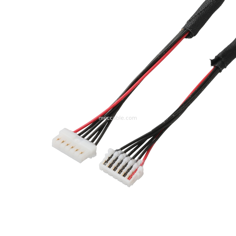 Cáp hiển thị LED JST B6B-PH-K-S-6P đến JST 0.8-6P Kết nối hiển thị LVDS Cáp kết hợp tùy chỉnh