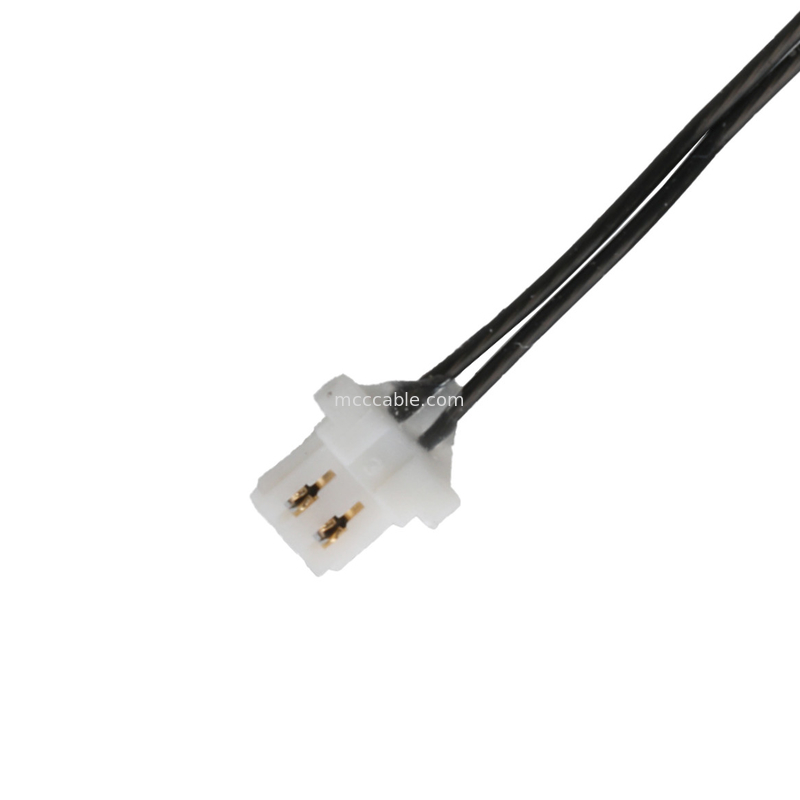 M8 Nhiệt biến NTC 10K ohm 1% cảm biến đến 2P liên lạc mặt lên UL10064 32#AWG Cáp OEM / ODM