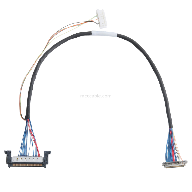 JAE FI-RE51-HL và JST EHR-7 đến 20679-040T-01 LVDS EDP Cable Micro Coaxial Cable