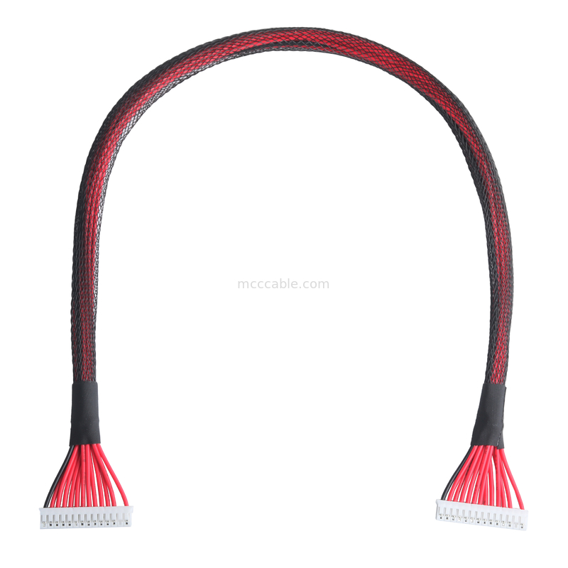 lvds màn hình kết nối JST PH-14P kết nối Custom Cable Assembly OEM/ODM ROHS