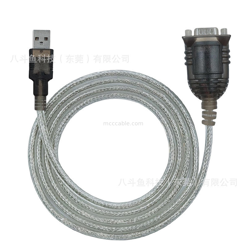 PL2303GT RS232 dây cáp serial usb đến DB9 chân nam COM dây cáp USB hỗ trợ OEM / ODM