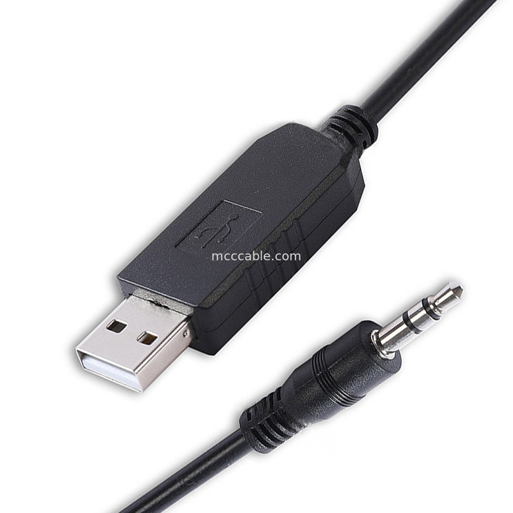 FTDI Chip TTL-232R-3V3-AJ USB đến TTL Serial Cable 3.5mm 2.5mm Audio Jack Thông số kỹ thuật Kích thước tùy chỉnh