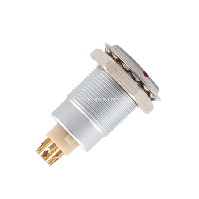 Đẩy kéo tự khóa kết nối kết nối tròn Z1 Series 6pin nữ kết nối công nghiệp chống nước