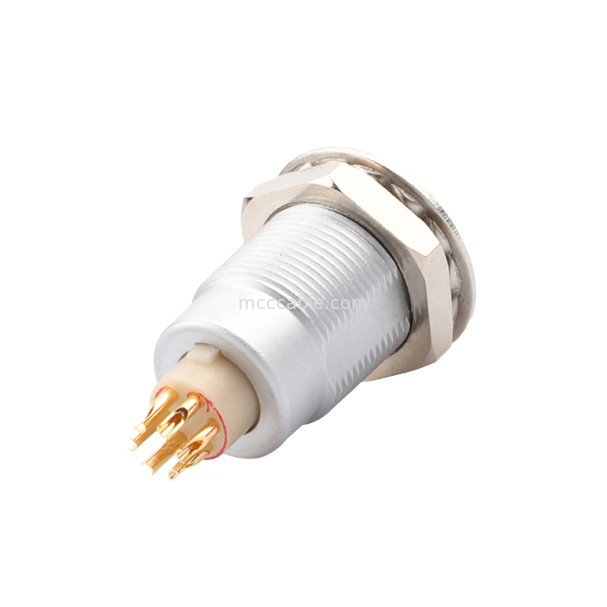 Đẩy kéo tự khóa kết nối kết nối tròn Z1 Series 6pin nữ kết nối công nghiệp chống nước