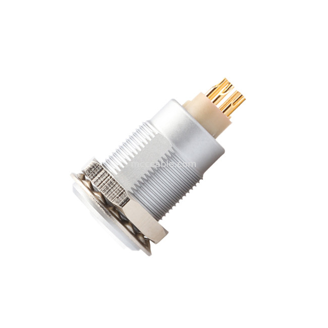 Đẩy kéo tự khóa kết nối kết nối tròn Z1 Series 6pin nữ kết nối công nghiệp chống nước