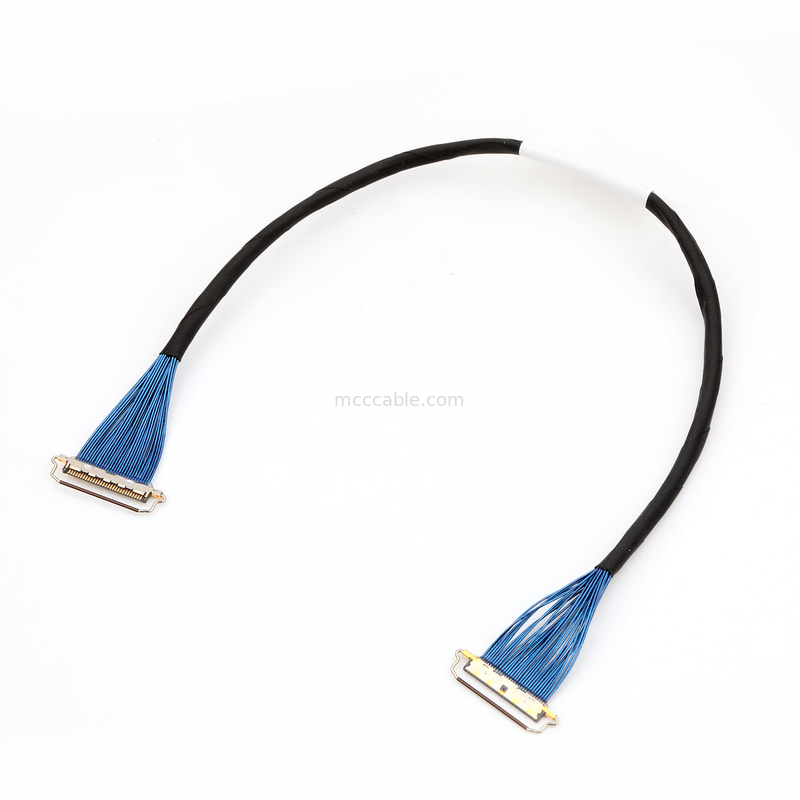 Đầu nối cáp đồng trục siêu nhỏ DF81-30P-LCH Màu vàng đỏ nhạt