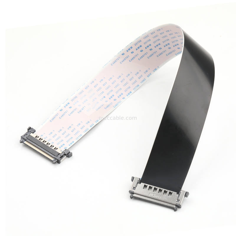 RE51 CONNGolden Pins UP FPC FFC cáp 51Pin 0,5mm pitch Cáp phẳng linh hoạt dài 300mm