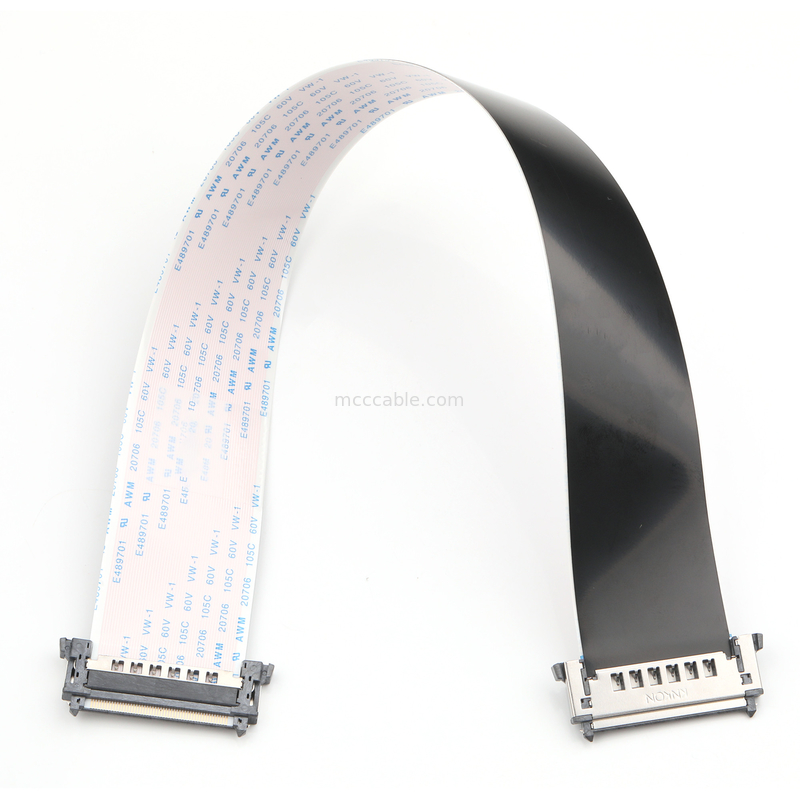 RE51 CONNGolden Pins UP FPC FFC cáp 51Pin 0,5mm pitch Cáp phẳng linh hoạt dài 300mm
